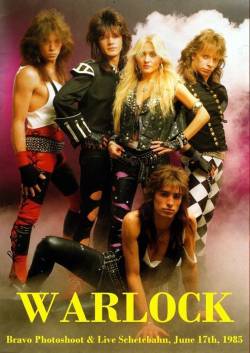 Warlock (GER) : Bravo Photoshoot & Live Schetebahn 1985 (DVD)